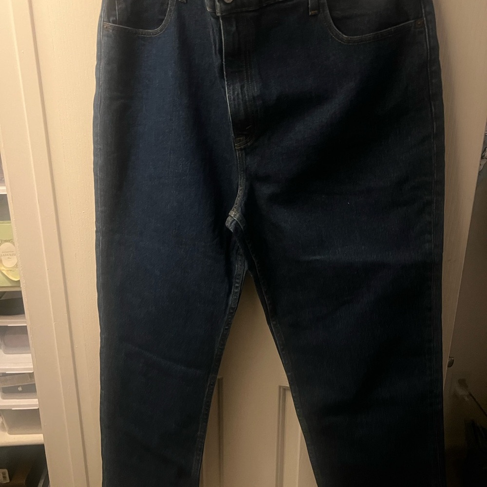 New Abercrombie & Fitch Woman’s Deep Indigo Jeans